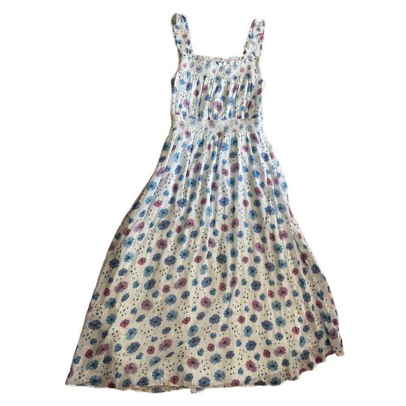 LoveShackFancy Pasha Deep Cotton Candy Dress Size XS Floral - Picture 6 of 12